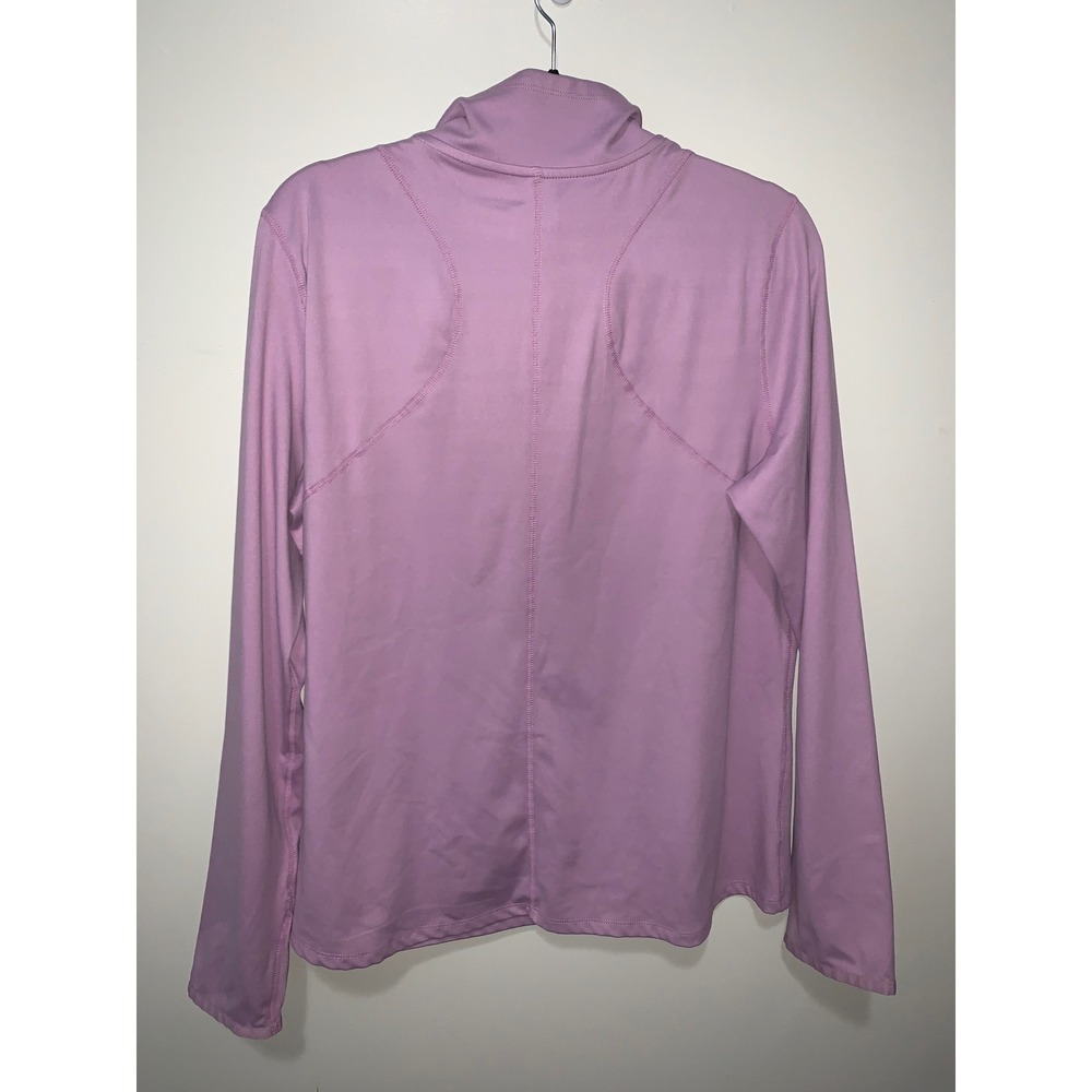 Juicy Couture Sport Womens XL Lilac Purple Quarter Zip Pullover Activewear Top - Picture 2 of 3